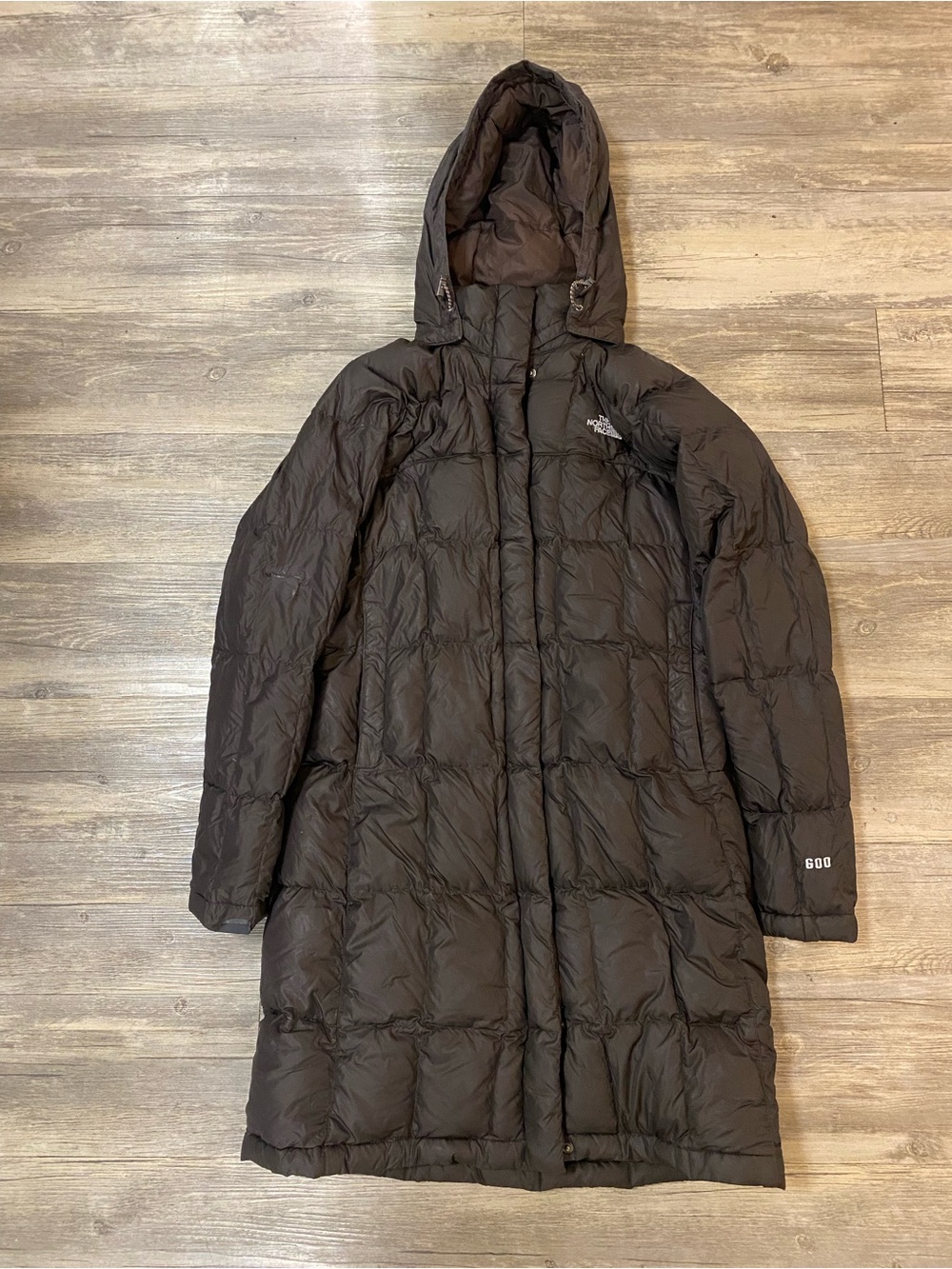 The North Face Women’s Brown Metropolis Down Parka 600 Down Fill